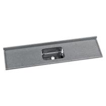 Pia De Cozinha Mármore Sintético 199x55cm Com Cuba Aço Inox Multimóveis CR20477 Cinza