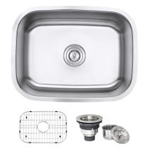Pia de cozinha Undermount Ruvati RVM4132 60cm em aço inoxidável
