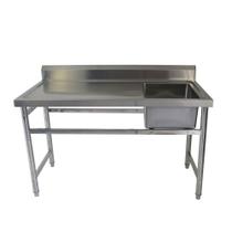 Pia De Inox 150x70x85 Cm Cuba Lado Direito De 50x40x25cm Frigopro Pia De Inox 150x70x85 Cm Cuba Lado Direito De 50x40x25cm Frigopro