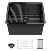 Pia de lavanderia Lordear 23 Black Inox Steel 58x46x33cm Pia de lavanderia Lordear 23 Black Inox Steel 58x46x33cm