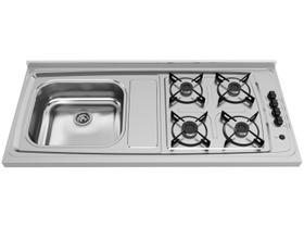 Pia Fogão 4 Bocas Acendimento Automático Ghel Plus