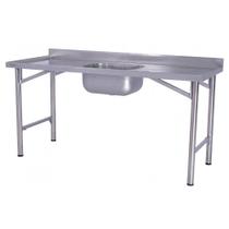 Pia Industrial Benfati Inox 304 190x70cm com 1 Cuba 684 Pia Industrial Benfati Inox 304 190x70cm com 1 Cuba 684