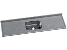 Pia Para Cozinha em Mármore Sintético com Cuba em Aço Inox 180cmx55cm Pia Para Cozinha em Mármore Sintético com Cuba em Aço Inox 180cmx55cm