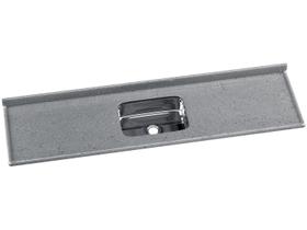 Pia Para Cozinha Em Mármore Sintético Com Cuba Em Aço Inox 199cmx55cm