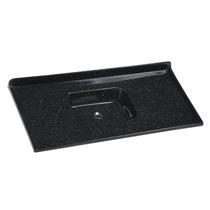 Pia Sintética para Cozinha Granitada 120cmx55cm Preto AJ Rorato