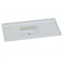 Pia Sintética Standart de Granito Branco 120x55cm - 504307 - A.J.RORATO Pia Sintética Standart de Granito Branco 120x55cm - 504307 - A.J.RORATO
