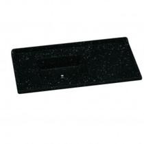 Pia Standart 100x51cm Preta Com Cuba Deslocada - 504208 - Rorato