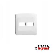 PIAL FORTBELLA PLACA 4 x 4 PARA 2 MODULOS SEPARADOS FBP42 PIAL FORTBELLA PLACA 4 x 4 PARA 2 MODULOS SEPARADOS FBP42