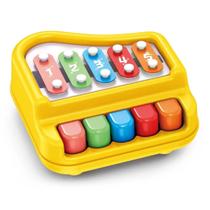 Pianinho Com Xilofone Infantil Brinquedo Educativo - Fênix