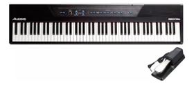 Piano Alesis Digital Recital 88 Teclas com Pedal Sustain