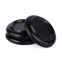 Piano Caster Cups FameFame Solid Wood para piano de cauda, pacote com 3
