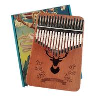 Piano De Dedo 17 Teclas Kalimba Instrumento Africano