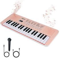 Piano de Teclado Infantil Raimy Kids 37 Teclas com 2 Alto-Falantes (+3 Anos)