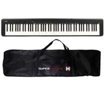 Piano Digital Casio CDP-S160 Preto - 88 Teclas + Capa Piano Digital Casio CDP-S160 Preto - 88 Teclas + Capa
