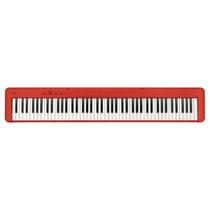 Piano Digital Casio CDP-S160 Vermelho CDPS160 RD 88 Teclas