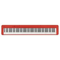 Piano Digital Casio CDP-S160 Vermelho CDPS160 RD 88 Teclas Piano Digital Casio CDP-S160 Vermelho CDPS160 RD 88 Teclas