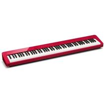 Piano Digital Casio Privia PX-S1100 Vermelho + Adaptador Wireless MIDI + APP Chordana Play