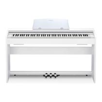 Piano Digital Casio PX-770 WE com Móvel Branco com Pedais