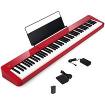 Piano Digital Casio PXS1100 Vermelho Bluetooth 88 Teclas