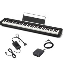 Piano Digital Casio Stage CDP-S160 Preto CDPS160 Piano Digital Casio Stage CDP-S160 Preto CDPS160