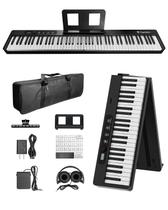 Piano digital dobrável FingerBallet de 88 teclas com Bluetooth MIDI Piano digital dobrável FingerBallet de 88 teclas com Bluetooth MIDI