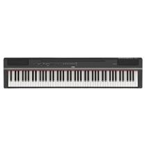 Piano Digital P 125A B Preto 88 Teclas Sensitivas com Fonte e Pedal Yamaha Piano Digital P 125A B Preto 88 Teclas Sensitivas com Fonte e Pedal Yamaha