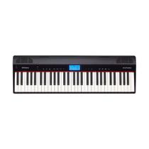 Piano digital roland go-61p 61 teclas com bluetooth