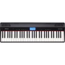 Piano Digital Roland GO-61P Preto 61 Teclas Sensitivas