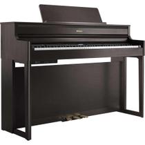 Piano Digital Roland HP704 DR Marrom Dark Rosewood HP-704