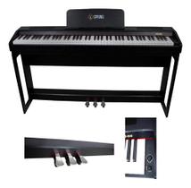 Piano Digital Spring Pd-88 Versi 7/8 88 Teclas Sensitivas