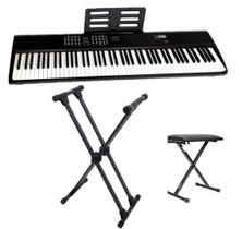 Piano Digital Spring PD288 Bluetooth 88 Teclas suporte banco e capa