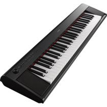 Piano Digital Yamaha Np-12b Piaggero Preto Com Fonte Bivolt