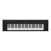 Piano Digital Yamaha NP-15 NP15 Piaggero Preto Com Fonte