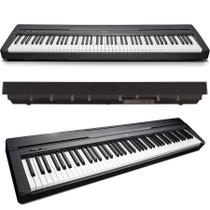 Piano Digital Yamaha P-45B Preto 88 Teclas c/ Pedal Sustain + Fonte Bivolt