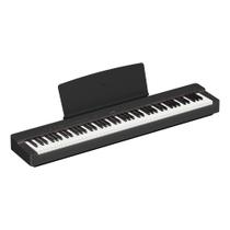 Piano Digital Yamaha P225 Preto Com Fonte e Pedal