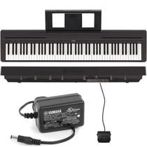 Piano Digital Yamaha P45 Preto com Fonte P-45 P45B P-45B Piano Digital Yamaha P45 Preto com Fonte P-45 P45B P-45B