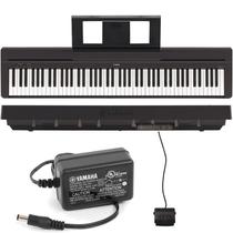 Piano Digital Yamaha P45 Preto com Fonte Piano Digital Yamaha P45 Preto com Fonte