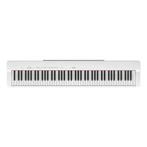 Piano Digital Yamaha Portatil P-225WH P225 Branco