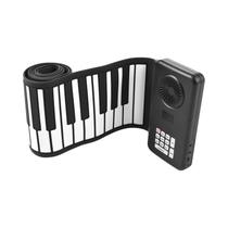 Piano Eletrônico Portátil Dobrável De 88 Teclas Em Silicone Para Prática Em Casa Profissional - NONE