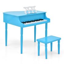 Piano Infantil Costzon de 30 Teclas - Brinquedo de Madeira com Suporte Rosa Piano Infantil Costzon de 30 Teclas - Brinquedo de Madeira com Suporte Rosa