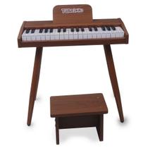 Piano infantil eletrico em madeira Piano infantil eletrico em madeira