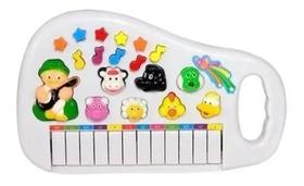 Piano Infantil Musical Colorido Diferentes Sons De Animais - Toy King