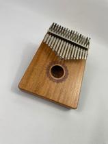 Piano Kalimba 17 teclas castanho claro W-17T Cod 17677