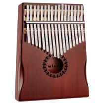 Piano Kalimba Thumb Newlam de 17 teclas com acessórios