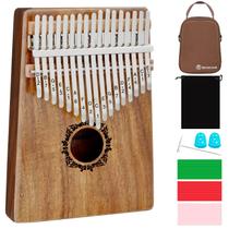 Piano Kalimba Thumb RANMING de 17 teclas com martelo de afinação