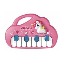 Piano Legal Unicórnio Rosa - Braskit Piano Legal Unicórnio Rosa - Braskit