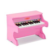 Piano Melissa e Doug aprendem a tocar rosa de 25 teclas com livro de músicas Piano Melissa e Doug aprendem a tocar rosa de 25 teclas com livro de músicas