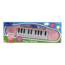 Piano Melodia da Peppa Pig Teclado Infantil Musical - Candide 1513