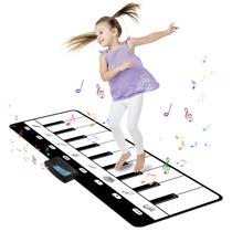 Piano Musical Mat M SANMERSEN com 8 instrumentos para crianças de 1 a 5 anos Piano Musical Mat M SANMERSEN com 8 instrumentos para crianças de 1 a 5 anos