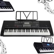 Piano musical teclado 61 teclas sensitivas 500 timbres MXT